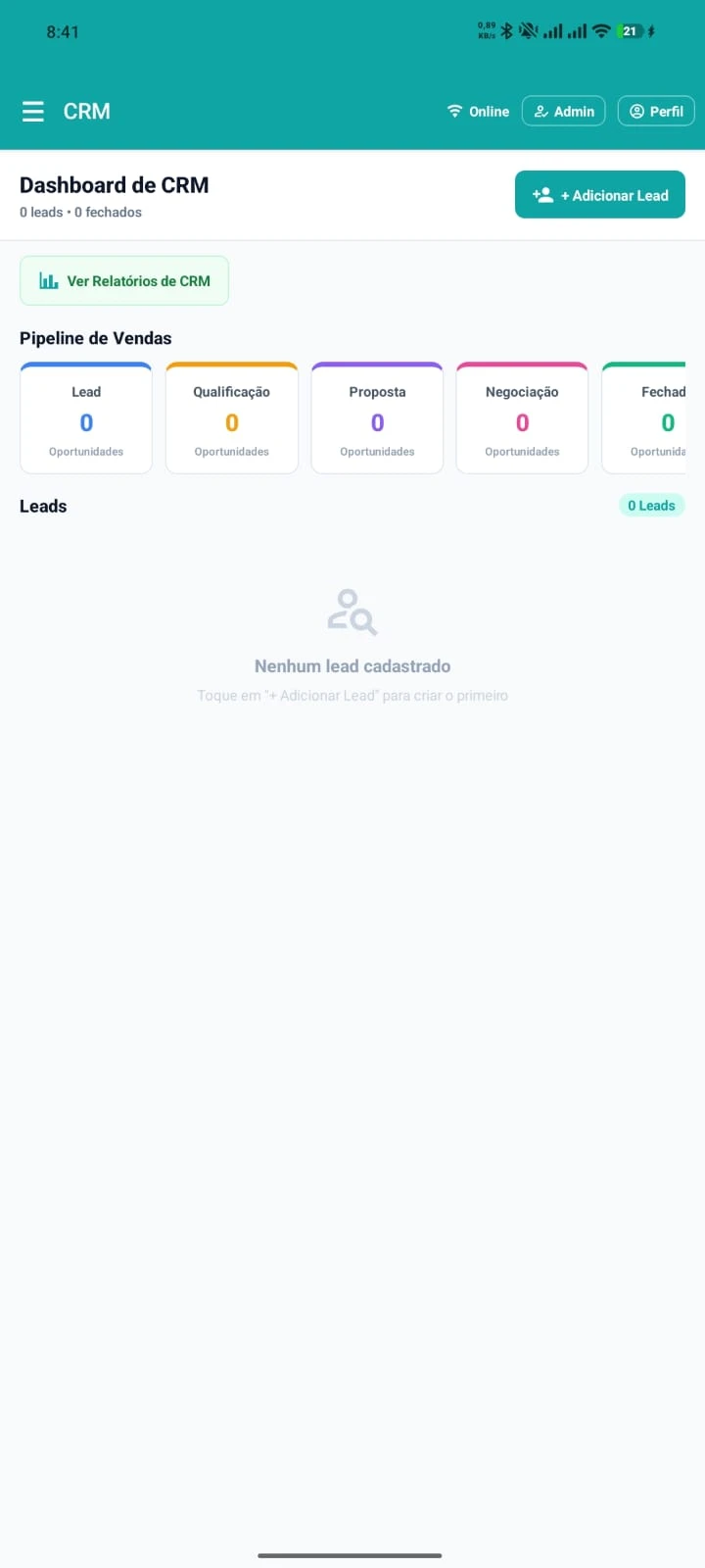 Tela de Alerta de Recompra MXpack
